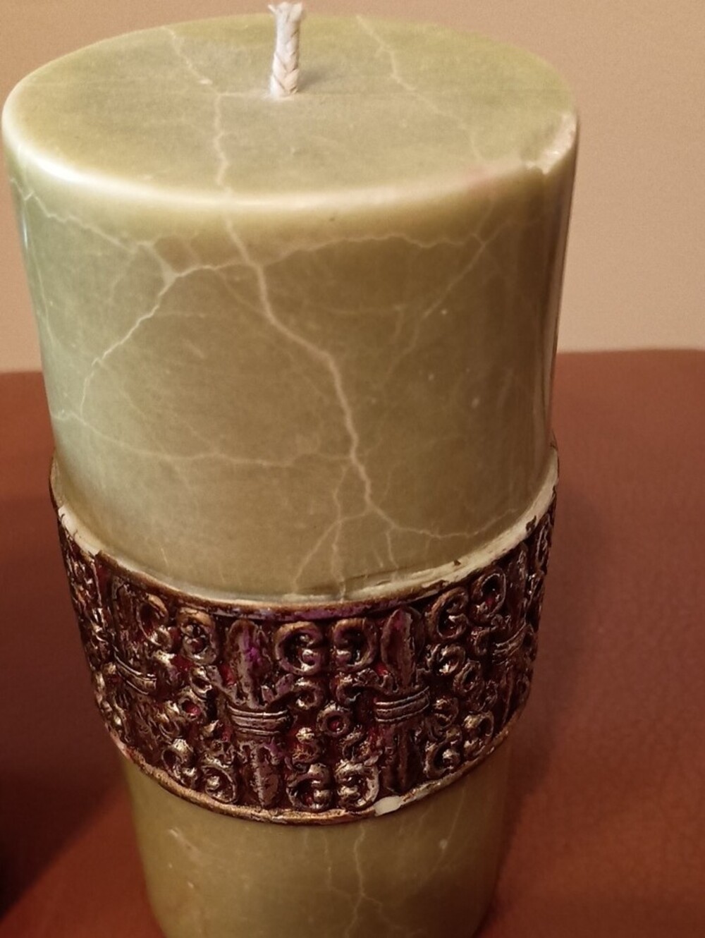 Green Ceramic Coffee Mug And Pillar Candle Bundle - Picture 7 of 9